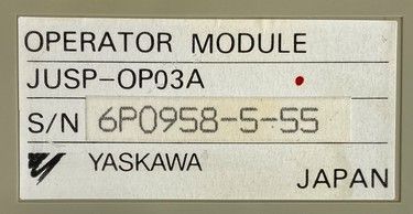 JUSP-OP03A | Yaskawa Controllers